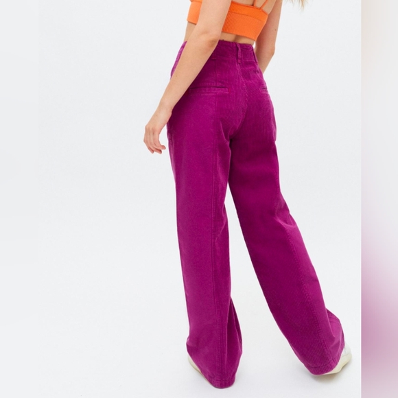 BDG Marcel Twill Corduroy Trouser Pants, Size 26 - Picture 2 of 9